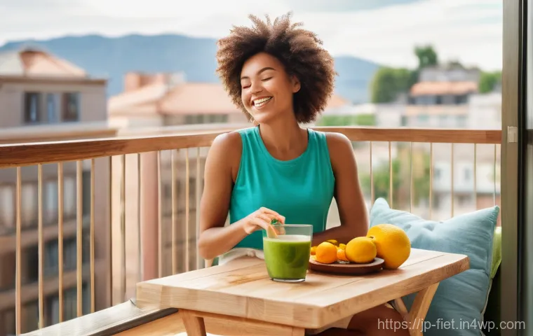 플렉시테리언 식단의 일상적인 요리 팁 - **Prompt:** "A cheerful, diverse group of friends, aged 25-35, are gathered around a rustic wooden t...